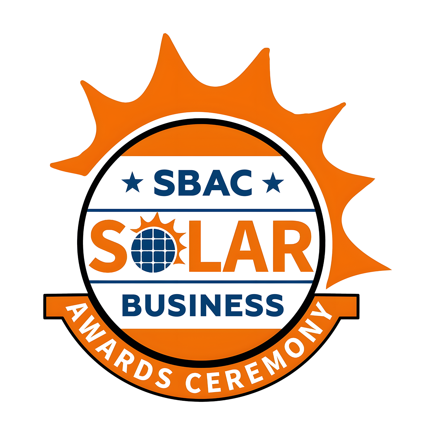 SBAC Solar Business Awards Ceremony emblem